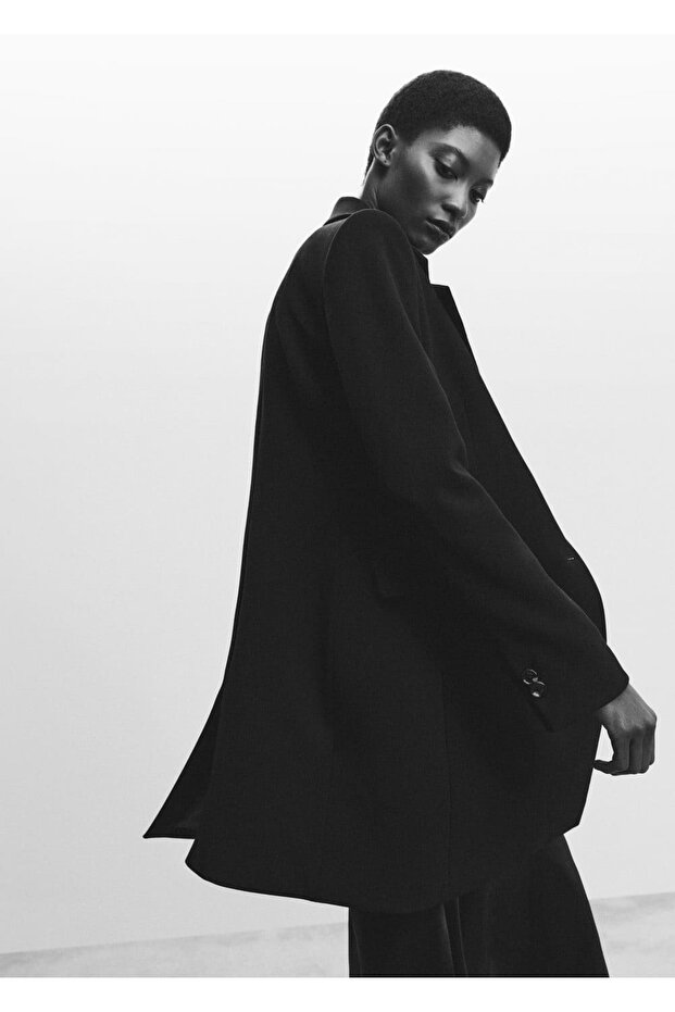 Fitted Double Breasted Cut Coat - 7