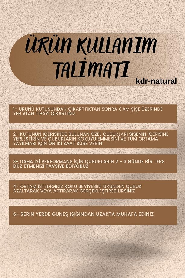 Oda Kokusu Çubuğu , Reed Diffuser Stick , Yedek Oto Kokusu Çubuk 7 Adet - 3