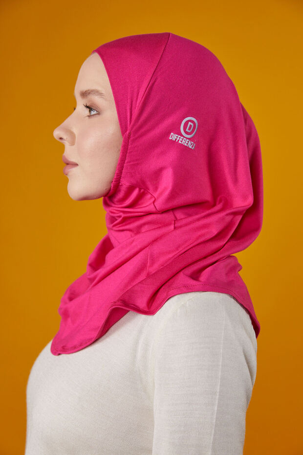 Düz Hologram Bone - Pembe - 5