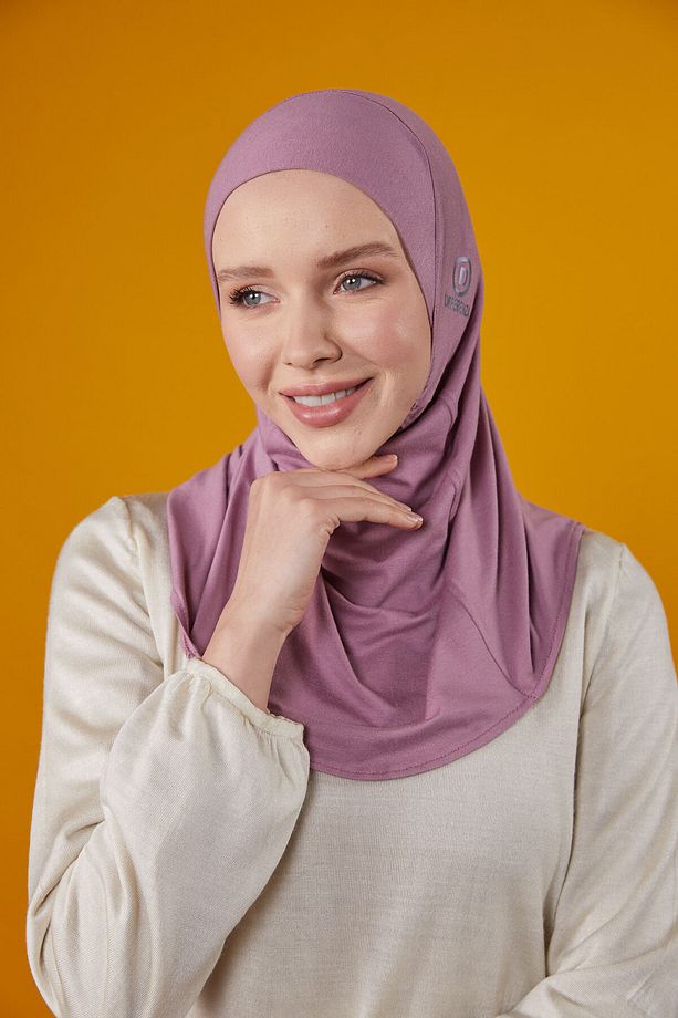 DÜZ HOLOGRAM BONE - GÜL KURUSU - 4