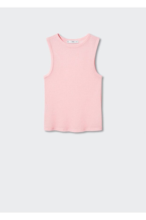 Yarı Şeffaf Triko Bluz - 3