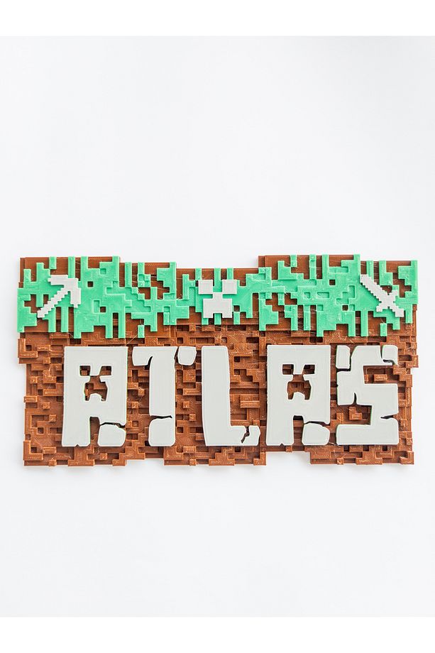 3 Boyutlu Minecraft Çocuk Odası Dekor Kapı Ve Duvar Süsü Parti Süsü - 2