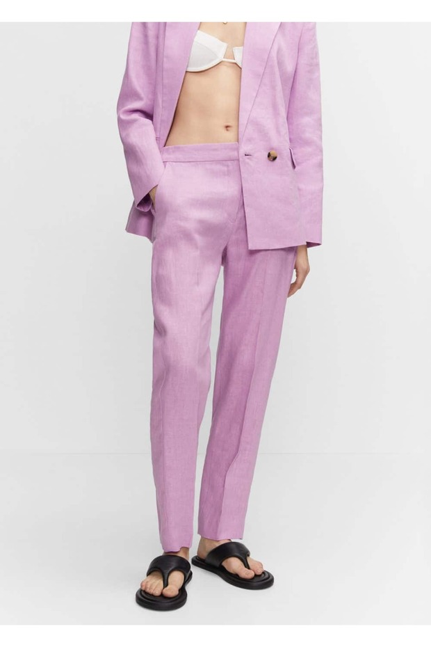 Keten Jogger Pantolon - 1