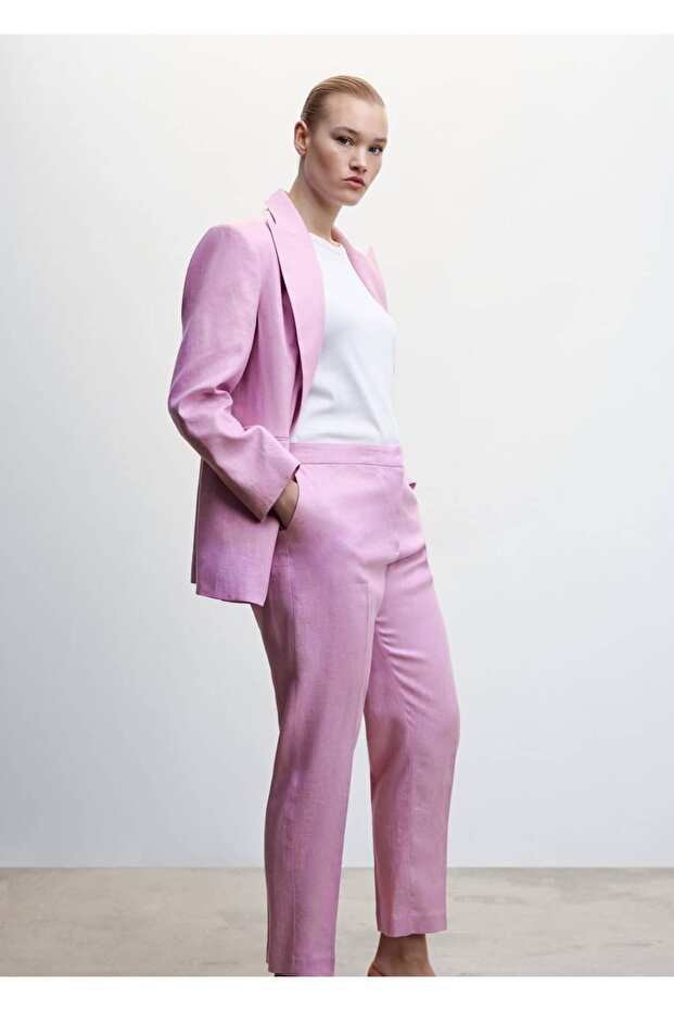 Keten Jogger Pantolon - 6