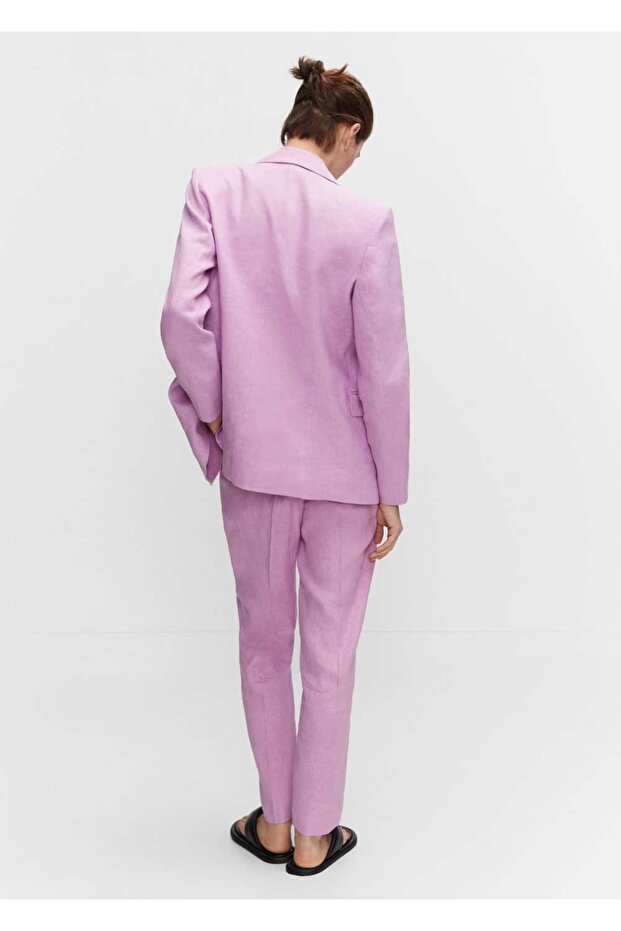 Keten Jogger Pantolon - 4