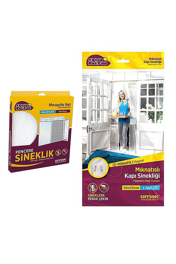 Mıknatıslı Kapı Sinekliği + Pencere Sinekliği - 1