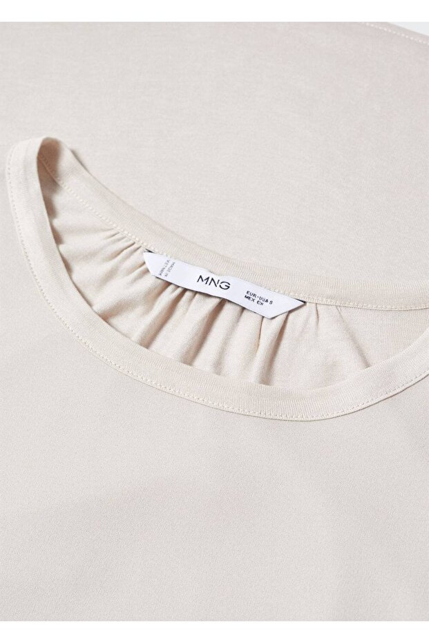 Kontrast Parçalı Bluz - 6