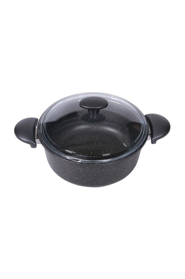 Granit Derin Tencere Gri 20 Cm - 1