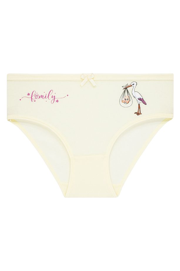 Kız Çocuk 5'li Paket Renkli Slip Külot - Sevimli Leylekler - - 7