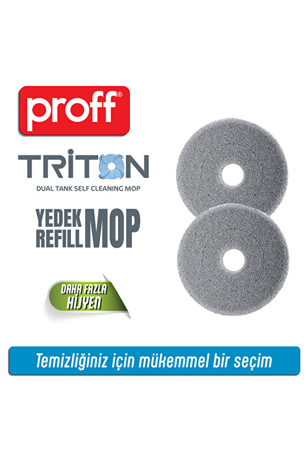 Triton Yedek Mop 2'li - 1