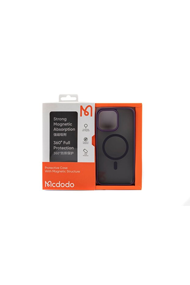 PC-5036 IPHONE 14 PRO MAGSAFE KILIF MOR - 7