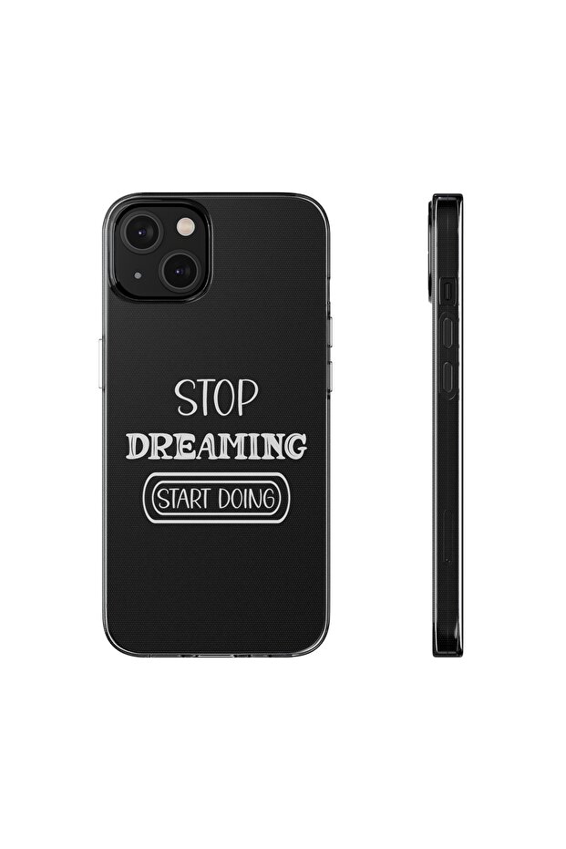 iPhone 11 Compatible Patterned Transparent Shock Absorbing Durable Case - 1