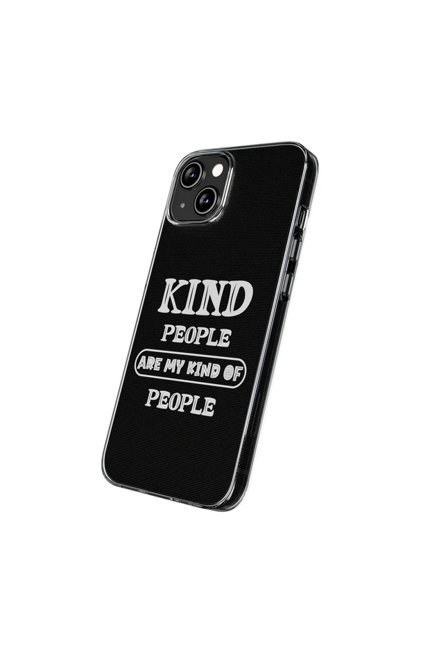 iPhone 13 Compatible Patterned Transparent Shock Absorbing Durable Case - 2