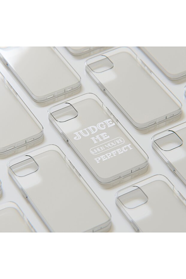 iPhone 12/12Pro Compatible Patterned Transparent Shock Absorbing Durable Case - 6