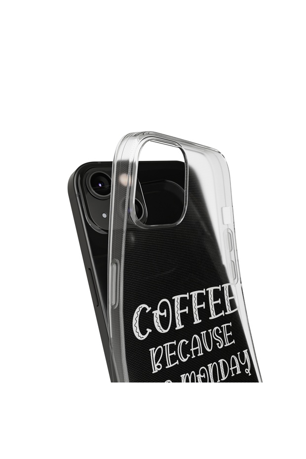 iPhone 14 Pro Max Compatible Patterned Transparent Shock Absorbing Durable Case - 3