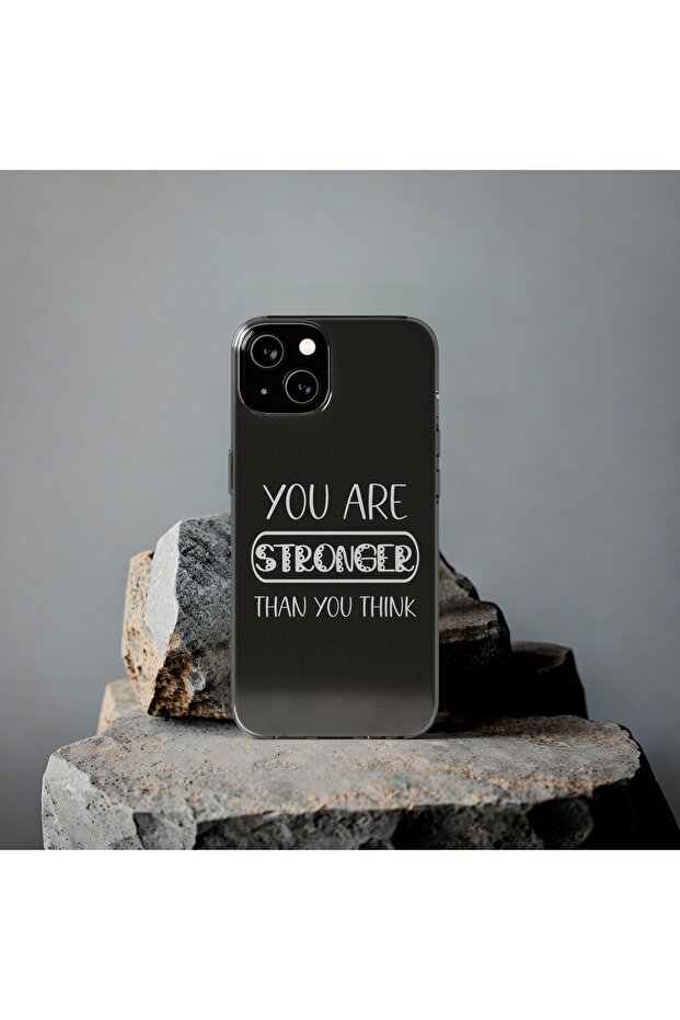 iPhone 13 Pro Compatible Patterned Transparent Shock Absorbing Durable Case - 4