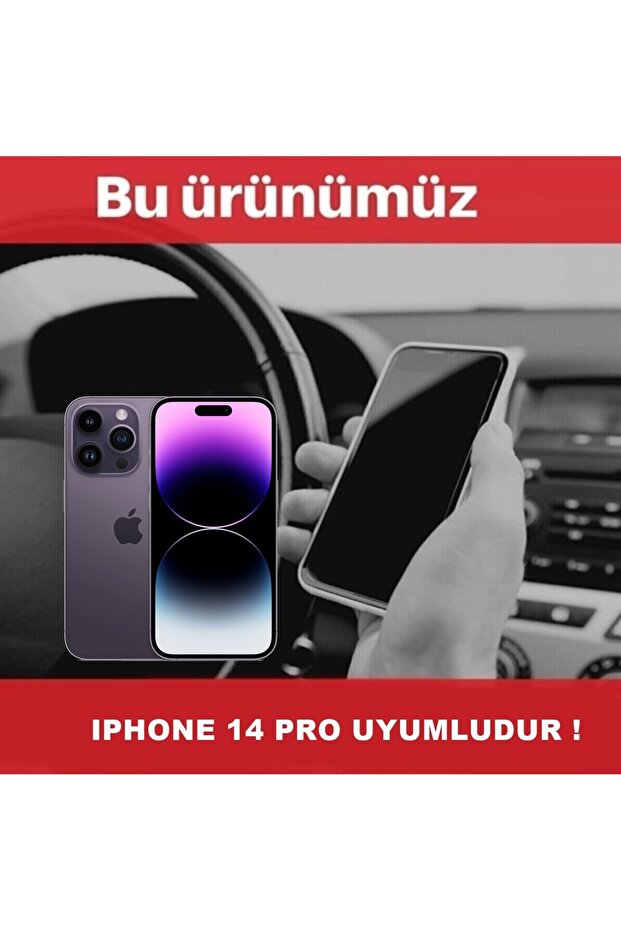 حافظة متينة شفافة ممتصة للصدمات ومتوافقة مع هاتف Iphone 14 Pro - 7