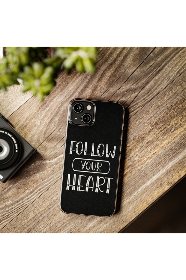 iPhone 13 Pro Max Compatible Patterned Transparent Shock Absorbing Durable Case - 5