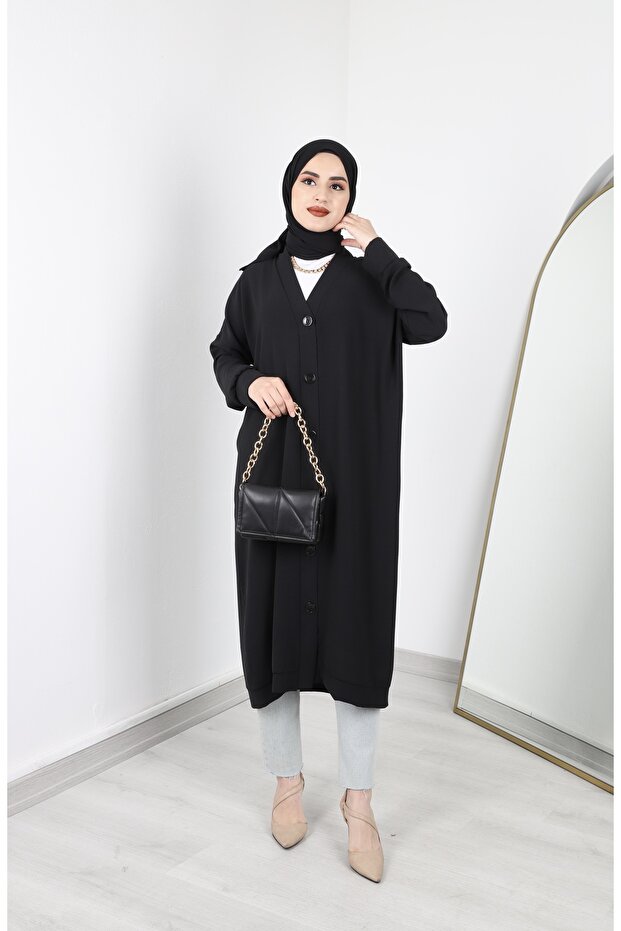 Aerobin Ara Boy Kadın Basic Tunik - 1