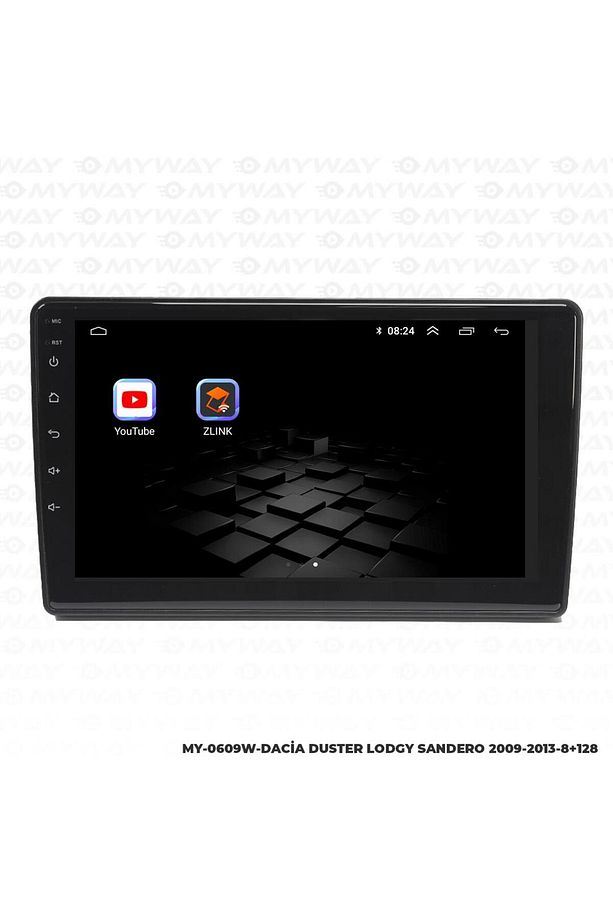 DACİA DUSTER ANDROİD 12 MULTİMEDYA CARPLAY 4GB RAM+64GB HDD 2009-2013 NAVİGASYON EKRAN - 5