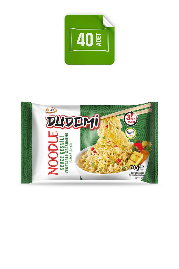 40'lı Sebzeli Noodle Poşet 70 Gr. - 1