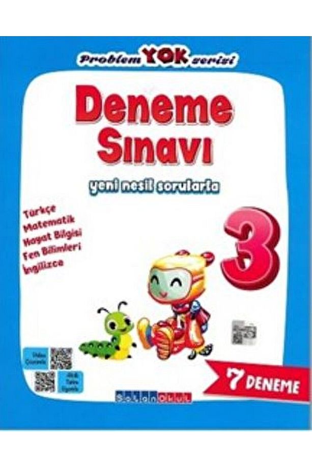 3. Sınıf Sınav Problem Yok Serisi Deneme Sınavı / Kolektif / Salan Yayınları / 9786058036581 - 1