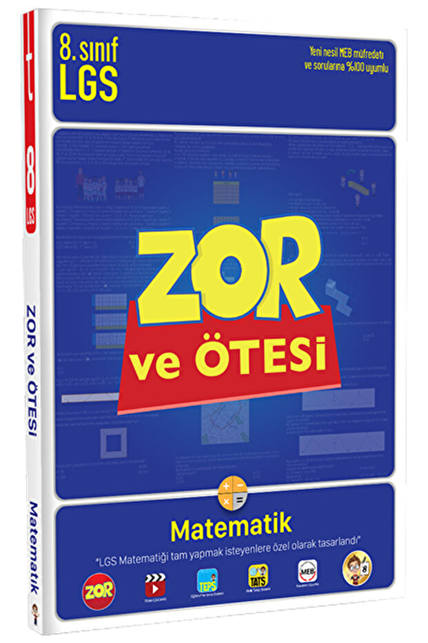 8.Class LGS Difficult and Beyond Math Question Bank / Collective / Tonguç Academy /9786257508315