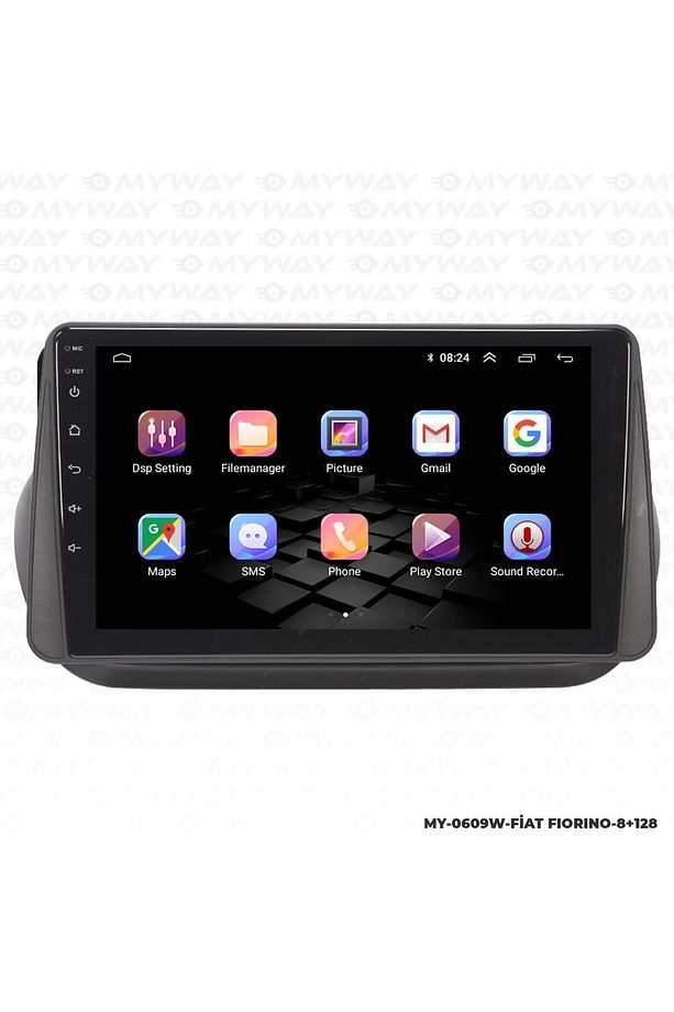 FİAT FİORİNO ANDROİD 12 MULTİMEDYA CARPLAY 4GB RAM+64GB HDD NAVİGASYON EKRAN - 6