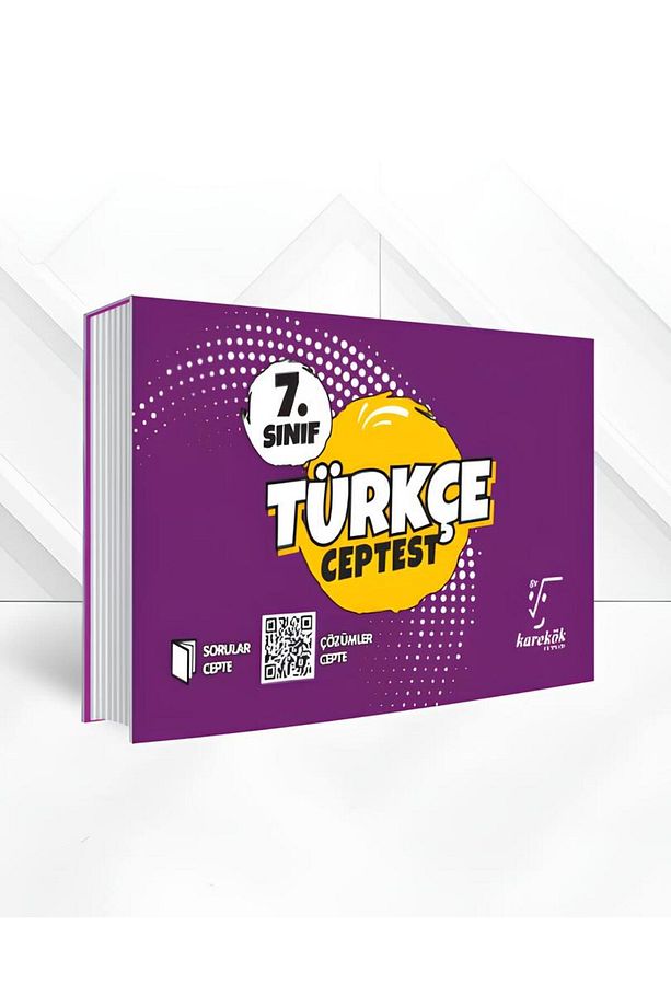 Güncel Karekök Yayınları Güncel 7.Sınıf Cep Test Tüm Dersler Seti - 3