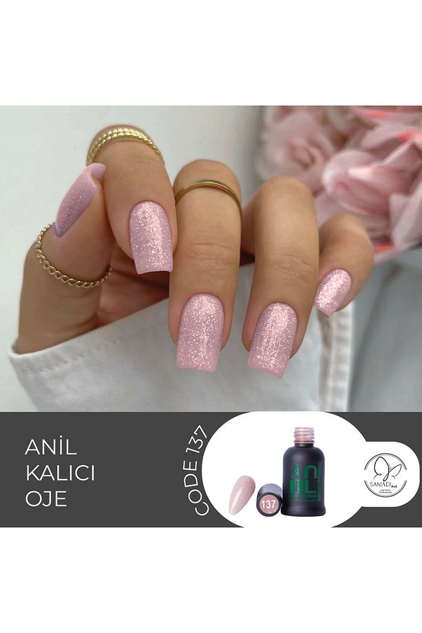 Kalıcı Oje Simli Renkler 10ml | Dayanıklı Kolay Uygulanan Trend Renkler | Hızlı Kuruma Ve Parlaklık - 2