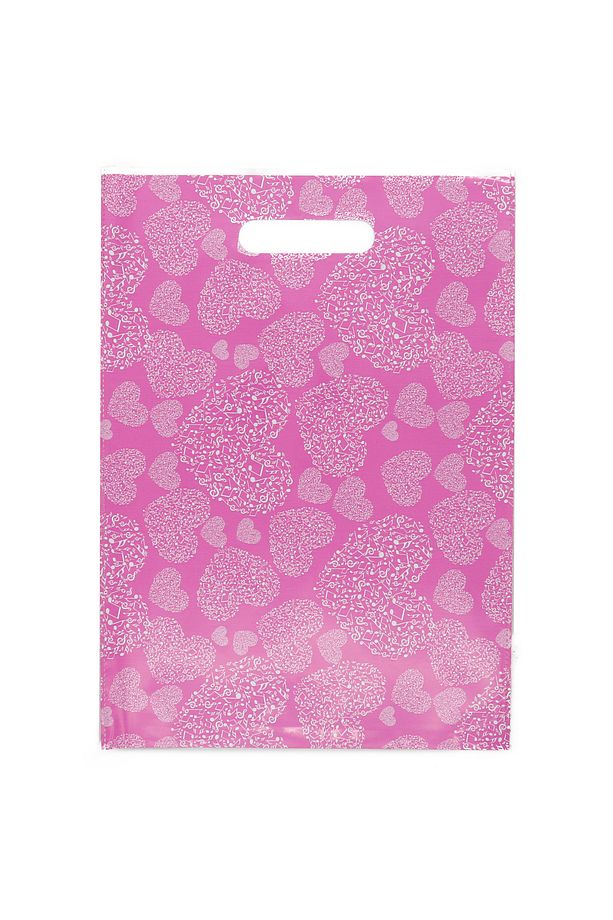25 × 35 Hediyelik El Geçme Poşet 10 Adet Pembe - 2