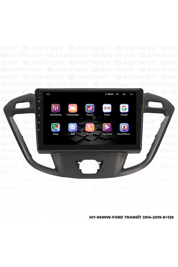 FORD TRANSİT CUSTOM ANDROİD 12 MULTİMEDYA CARPLAY 4GB RAM+64GB HDD NAVİGASYON EKRAN - 6