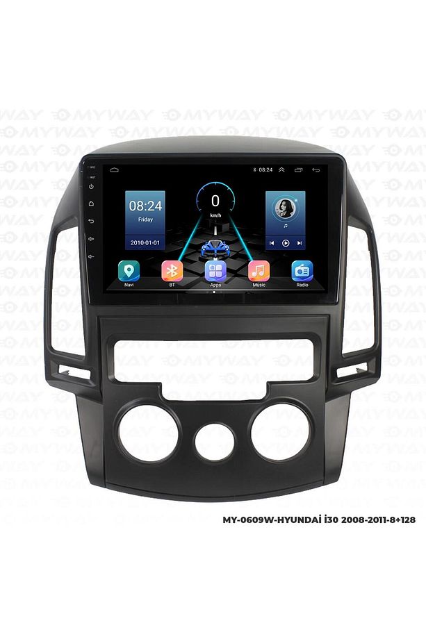 AUDİ A3 ANDROİD 12 MULTİMEDYA CARPLAY 4GB RAM+64GB HDD 2008-2011 NAVİGASYON EKRAN - 8
