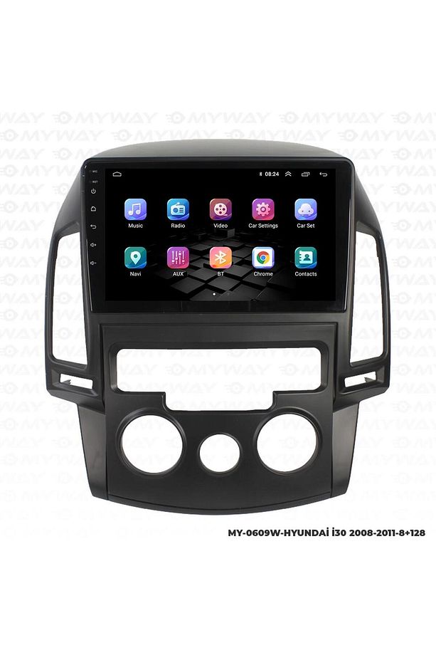 AUDİ A3 ANDROİD 12 MULTİMEDYA CARPLAY 4GB RAM+64GB HDD 2008-2011 NAVİGASYON EKRAN - 7