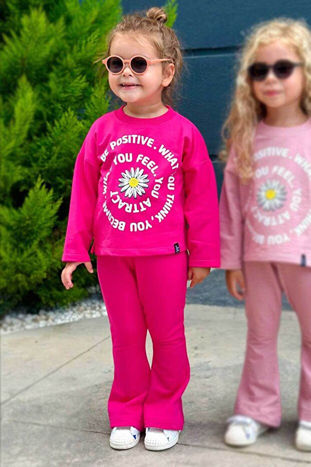 Papatya İspanyol Paça Kız Takım - 1