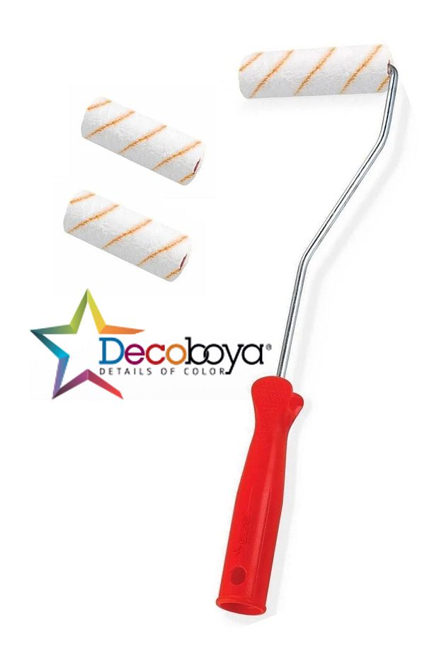 Parmak Rulo Saten 10cm 2 Adet Yedek Uc parmak rulo - 1