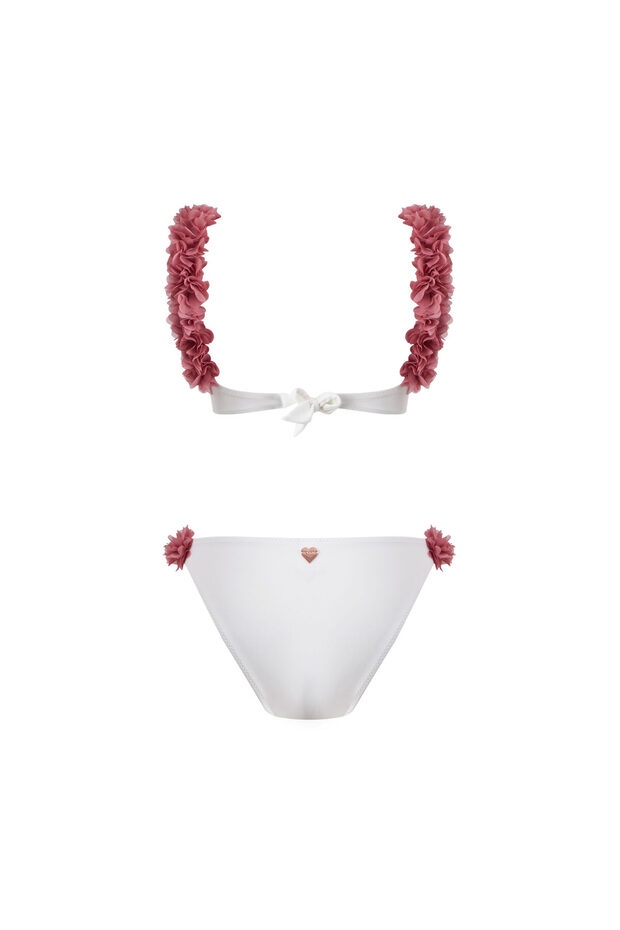Rosa White Bikini - 2