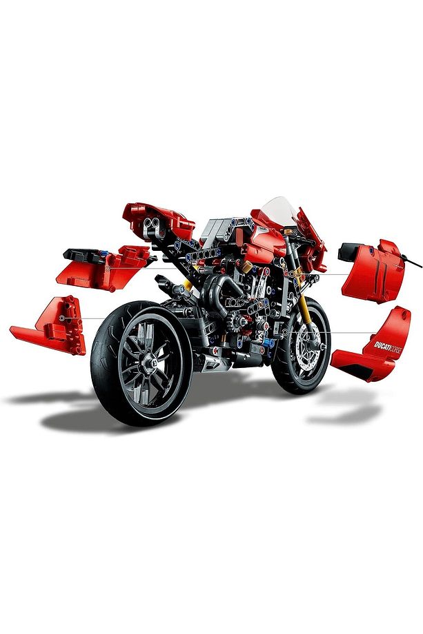 ® Technic Ducati Panigale V4 R 42107 - Yetişkinler için Araba Yapım Seti (646 Parça) - 6
