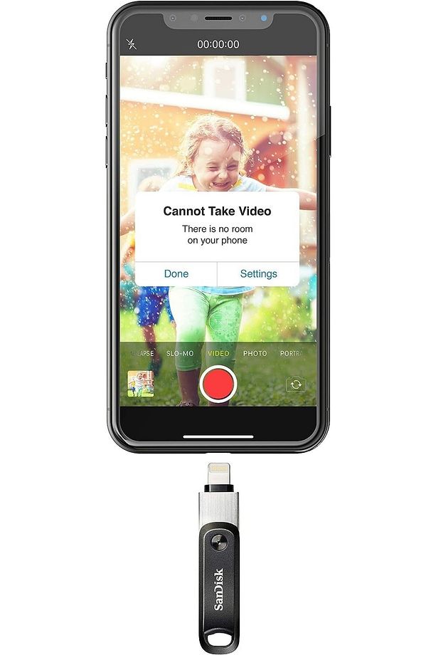 iXpand Flash Drive Go 64 GB USB 3.0 Flash Bellek + Lightning - For Iphone And Ipad - 6