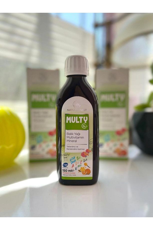 Multy Şurup Balık Yağı 150 ml - 1