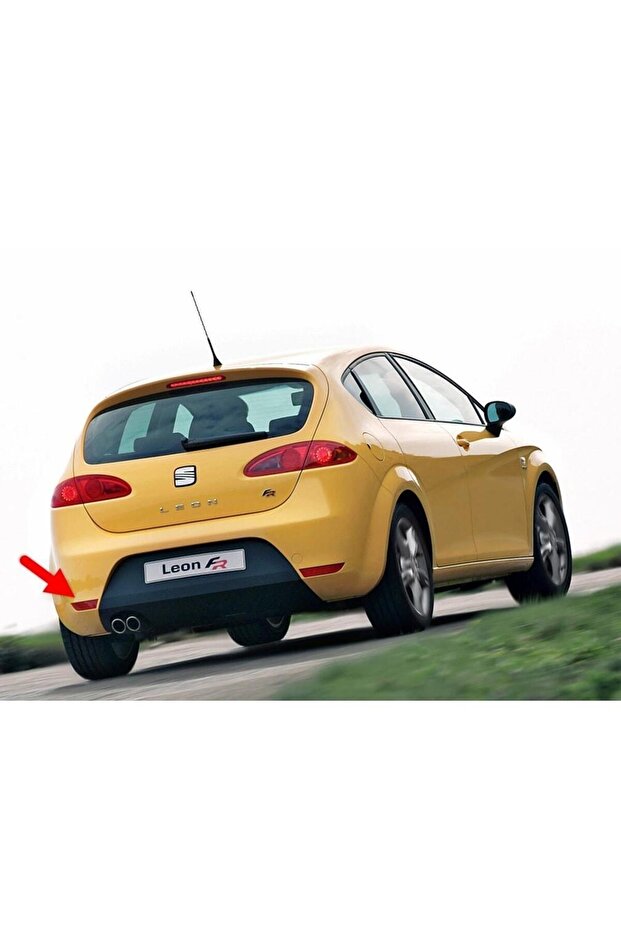 متوافق مع سيات ليون Mk2 Fr 2006-2009 المصد الخلفي الزاوية اليسرى السفلية عاكس عين القطة العاكسة 1p0945105e