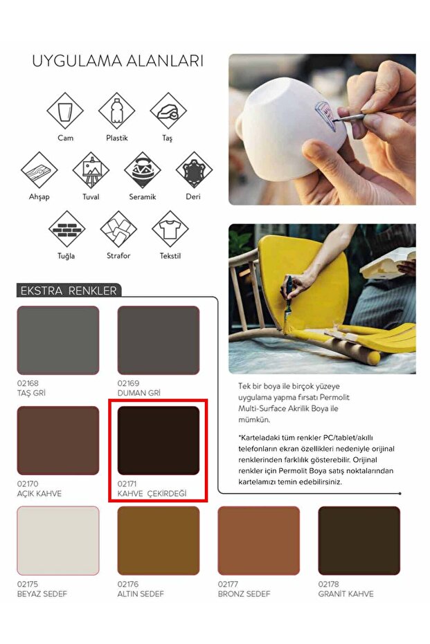 Multi Surface Akrilik Hobi Boyası - 2