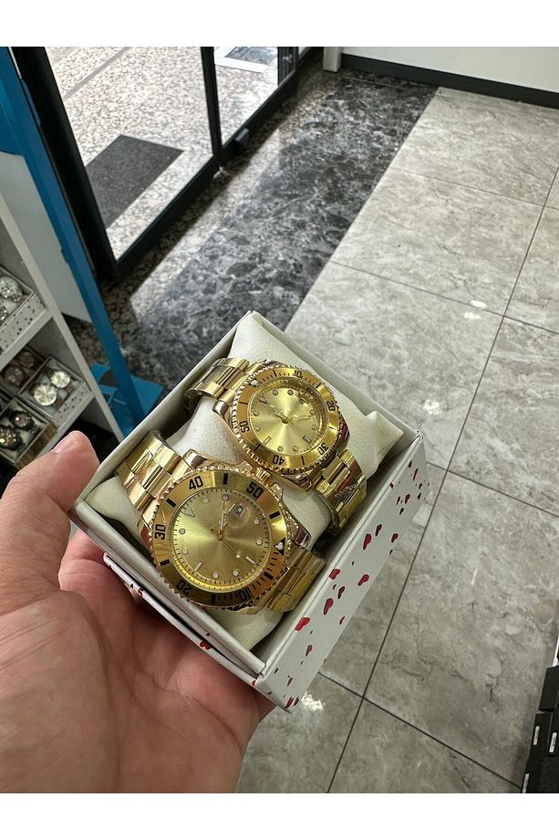 Retro Style Çift Kol Saati - 3