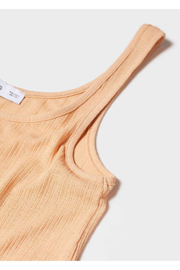 Askılı Fitilli Tişört - 5