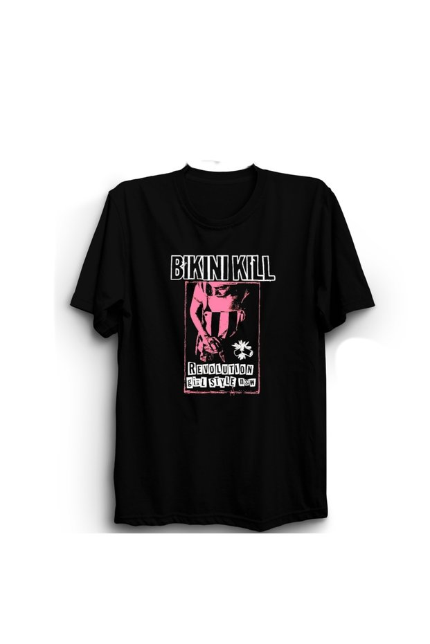 Bikini Kill, Revolution, Rock Metal Band T-Shirt