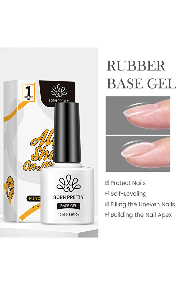 RUBBER Base Coat (10ml) - 1