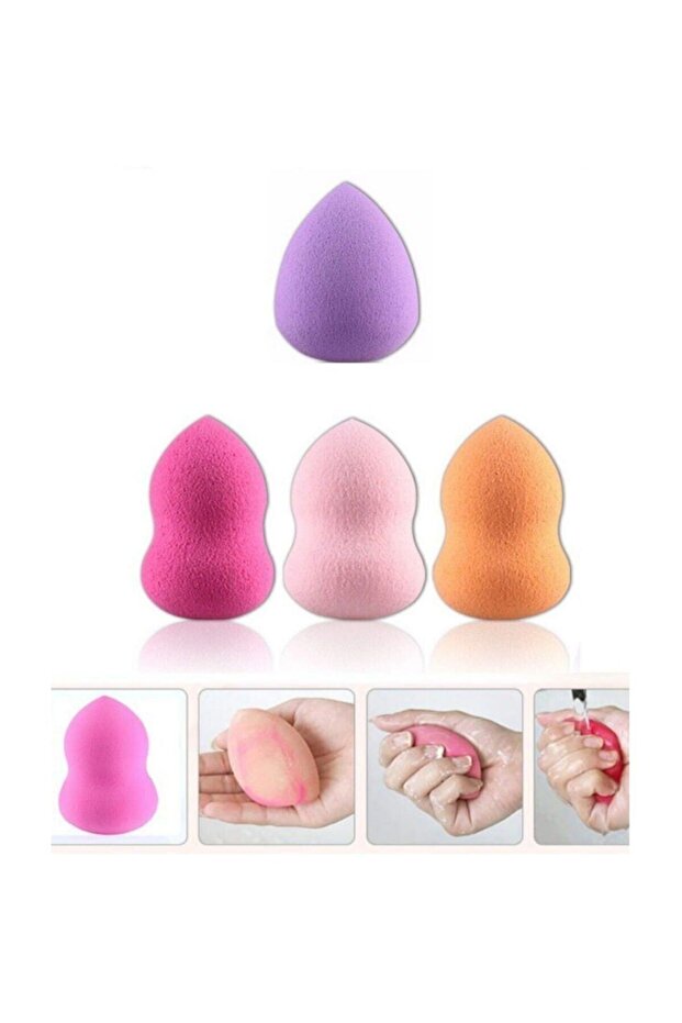 Makyaj Süngeri 4 Lü Set - 2