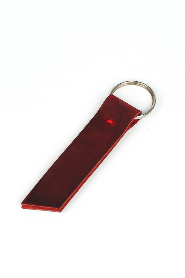 سلسلة مفاتيح جلدية - جلد حقيقي وصناعة يدوية