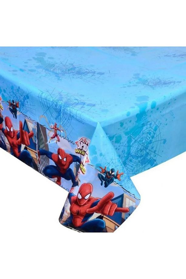 Spiderman Örümcek Adam Doğum Günü Konsepti Parti Seti 8 Kişilik Spiderman Parti Malzemeleri - 3