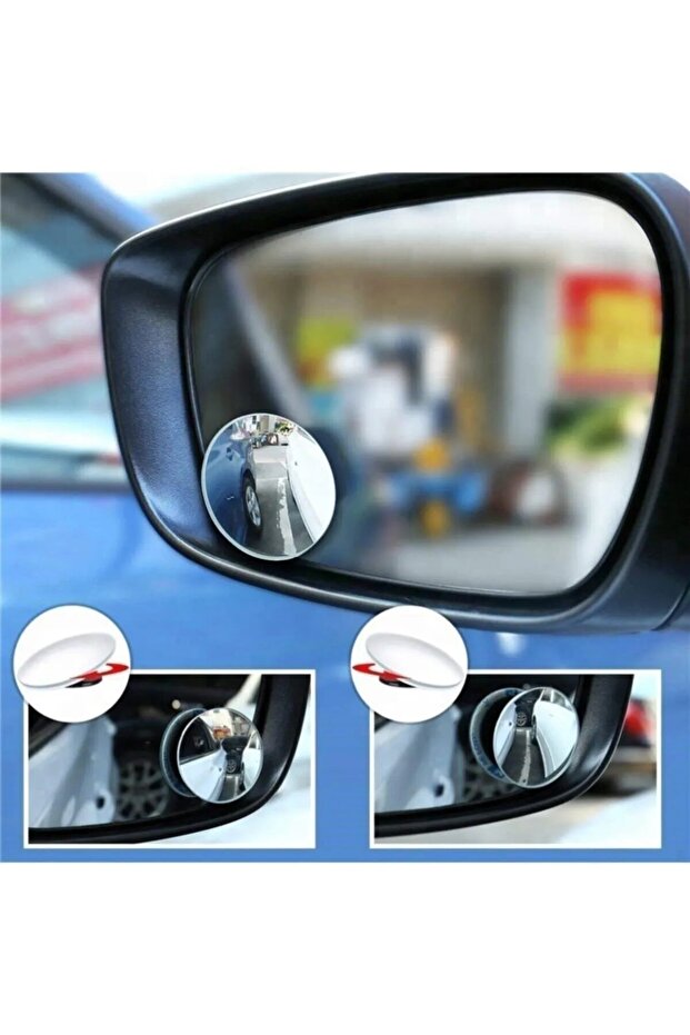 Adjustable Additional Blind Spot Mirror Compatible with Land Rover Range Rover - 2